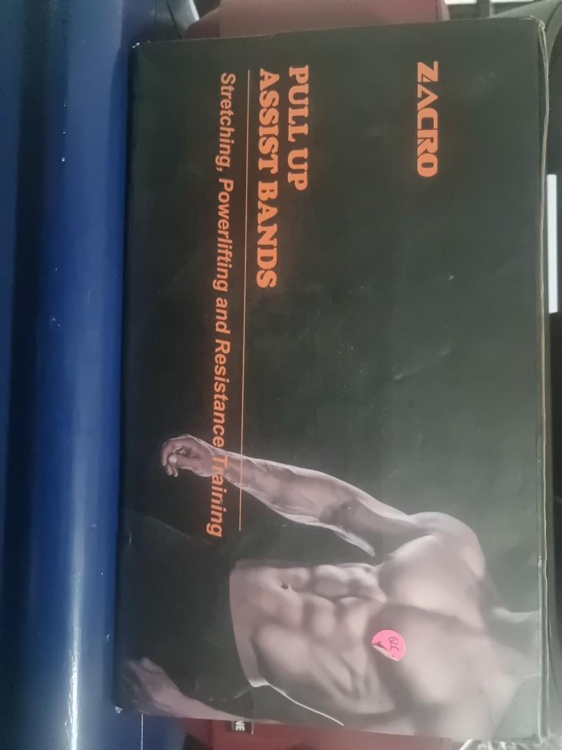 Zacro Pull Up Assists Bands Sports Equipment Exercise Fitness