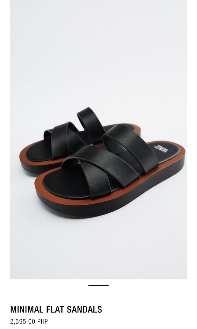Zara minimalist 2025 sandals