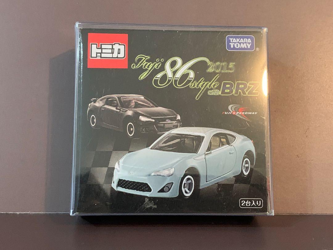 多謝支持 現時點2樓236格仔 先到先得tomica Fuji 86 Style 15 Toyota 86 Subaru Brz Set 套裝豐田掃把佬速霸陸跑車限定特注紅白盒 興趣及遊戲 玩具 遊戲類