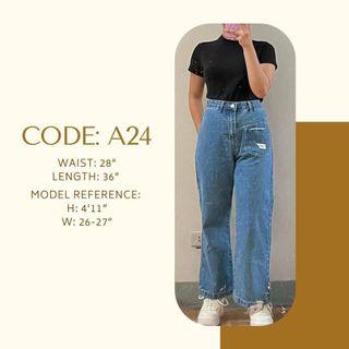 a24 one pocket baggy pants