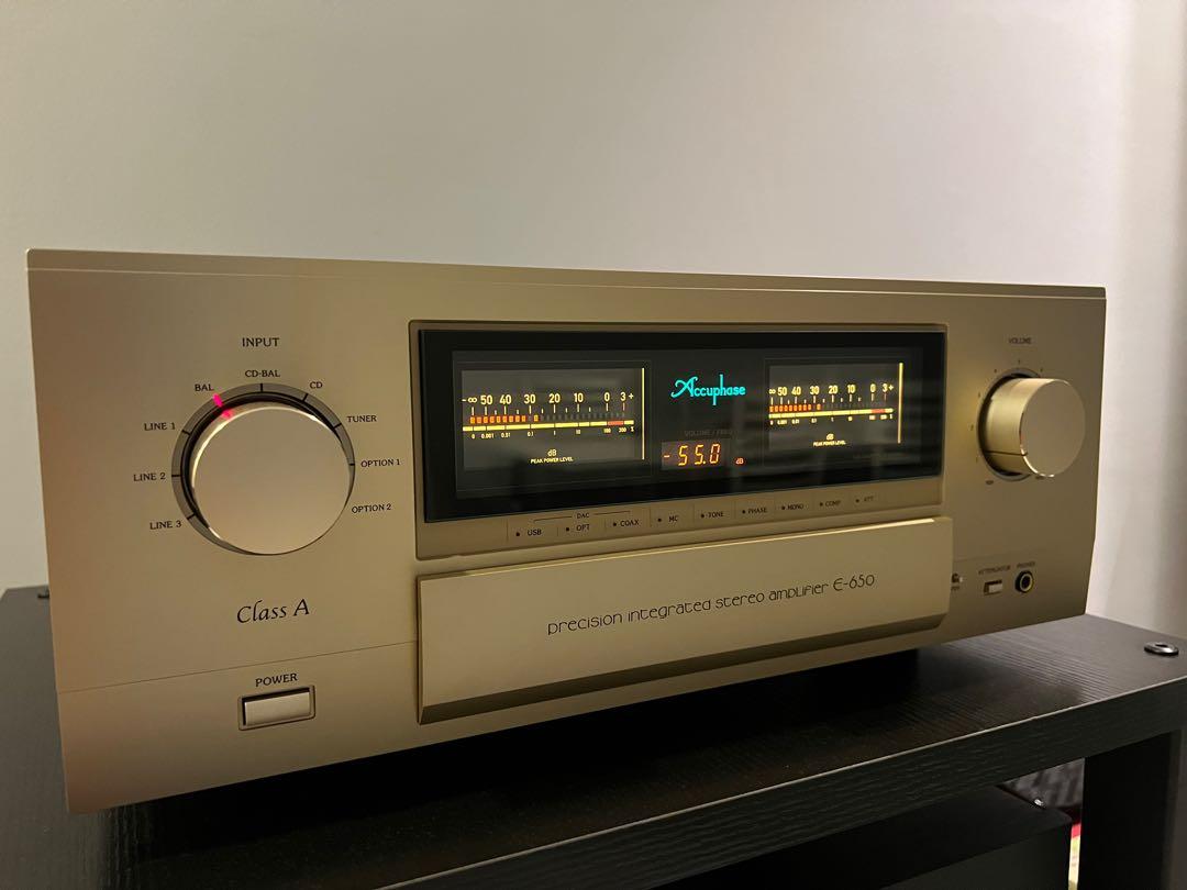 Accuphase E650 Pure Class A Integrated Amplifier , Audio on Carousell