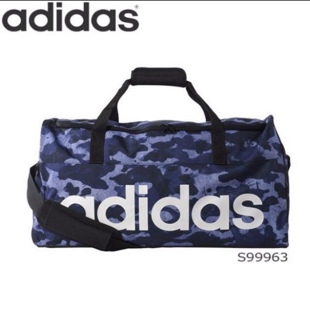 Adidas camo gym bag top