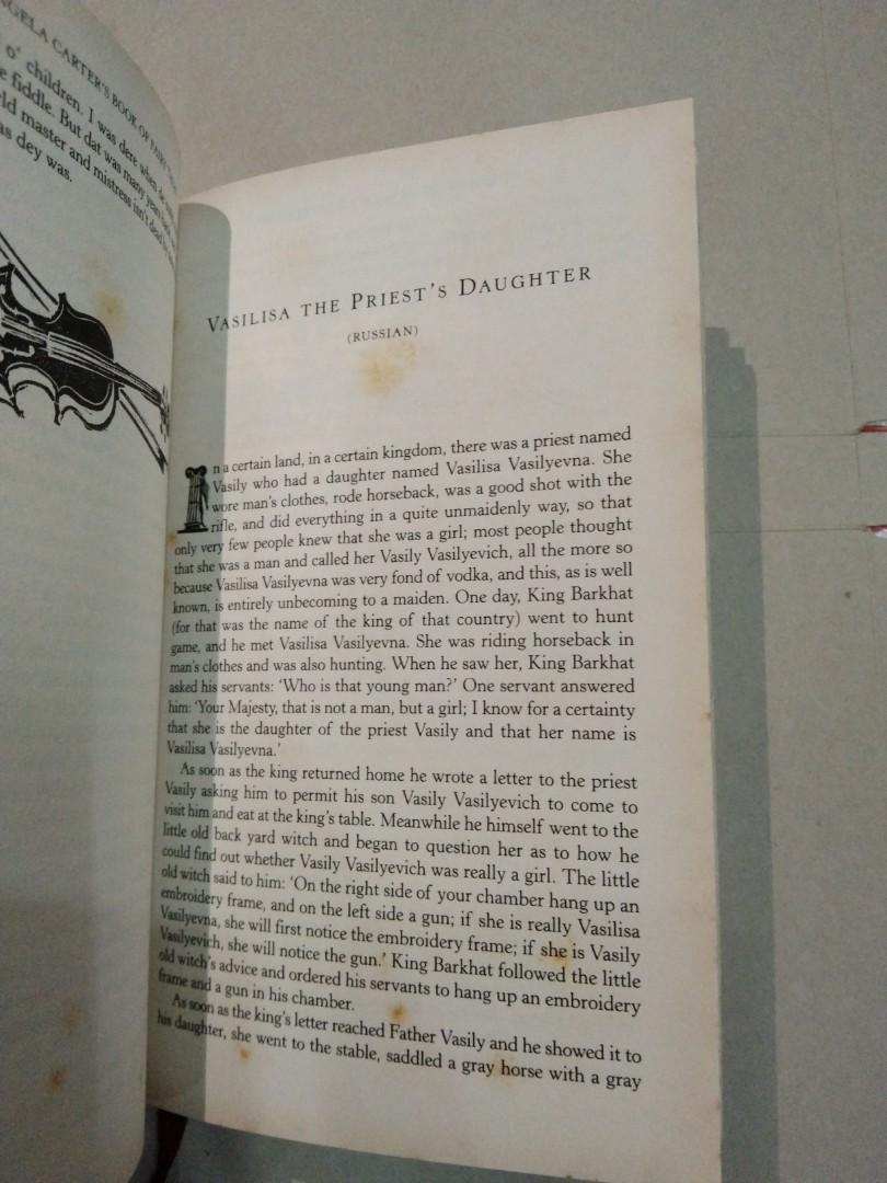 Angela Carter's Book of Fairy Tales Short Stories, Hobbies & Toys