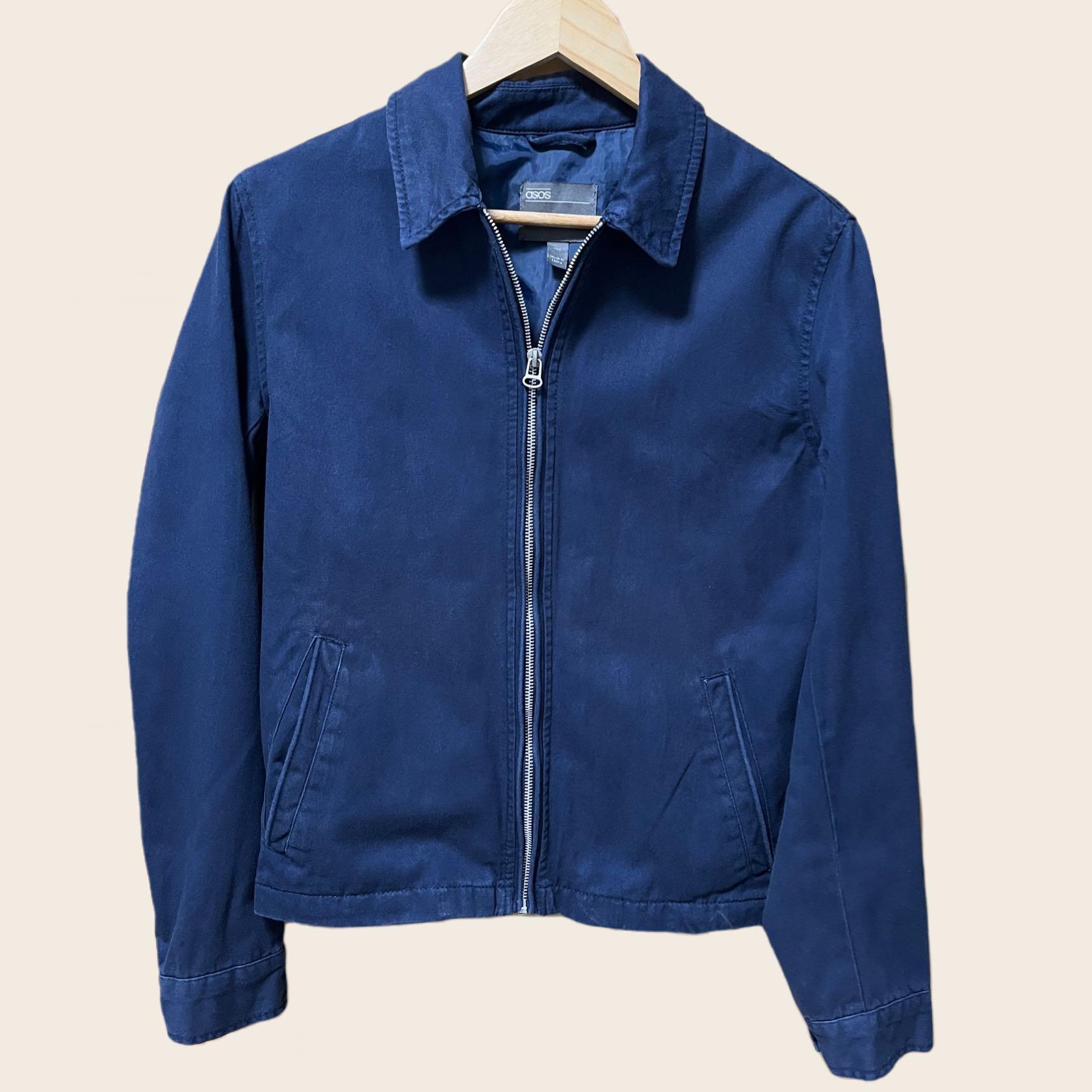 blue harrington jacket