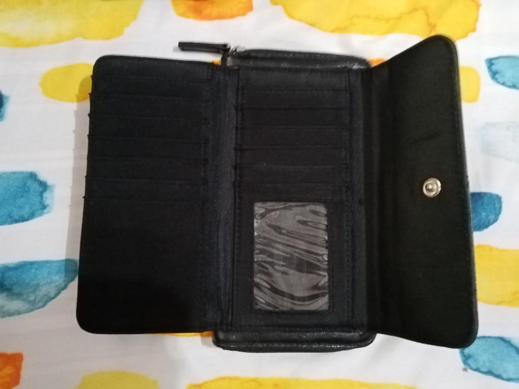 Cole Leather Long Black Wallet Original, Women's Fashion, Bags & Wallets, Wallets & Card