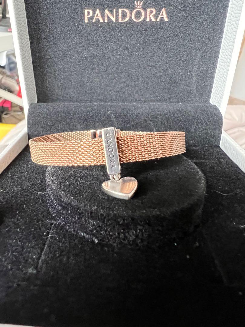 Pandora reflexions bracelet rose gold hot sale