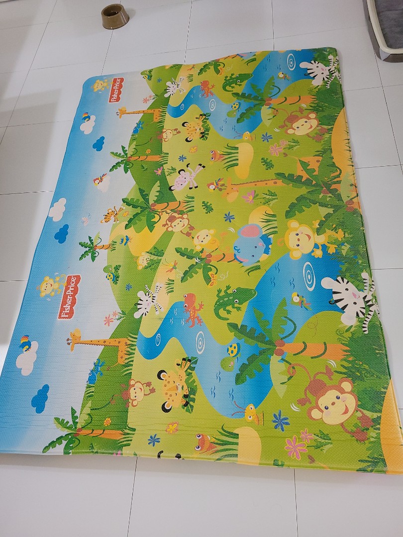 Fisher Price Baby Rubber Mat, Babies & Kids, Baby Nursery & Kids