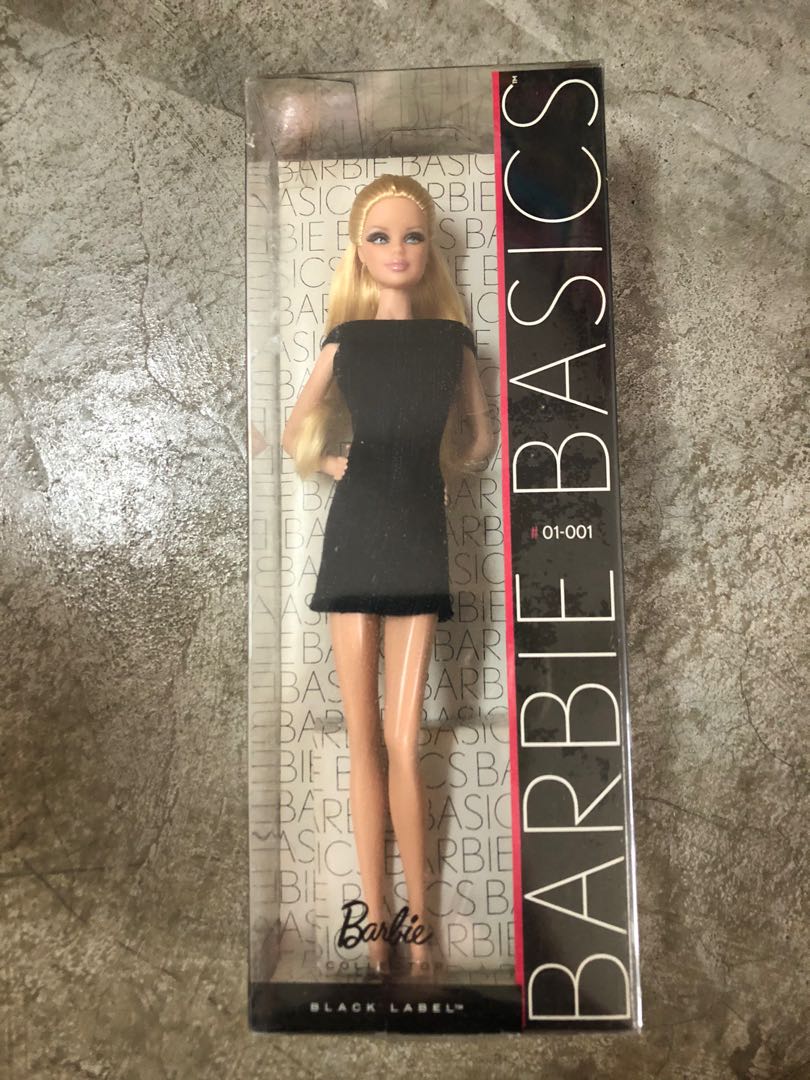 barbie basics black dress collection 1 no.1 on Carousell