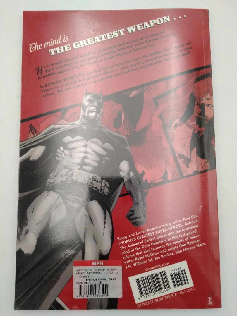 Batman Detective Paul Dini Batman Comics, Hobbies & Toys, Books &  Magazines, Comics & Manga on Carousell