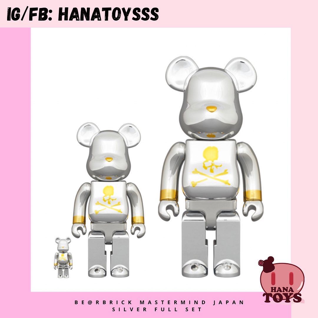 BE@RBRICK mastermind JAPAN SILVER ベアブリック