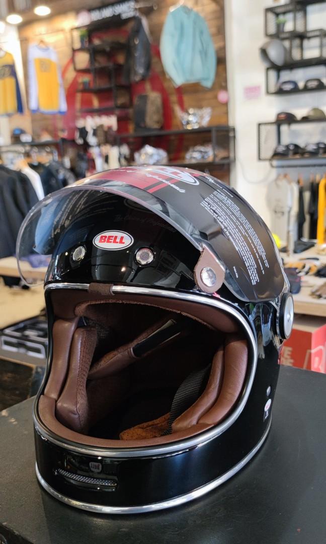 Bell bullitt solid black top