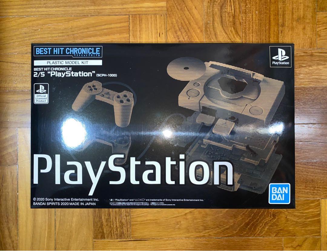 Best Hit Chronicle 2/5 PlayStation (SCPH-1000) Model Kit by Bandai ...