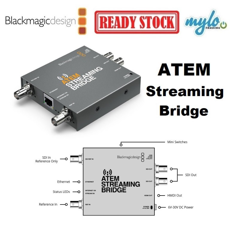 SWATEMMINISBPR ATEM Streaming Bridge