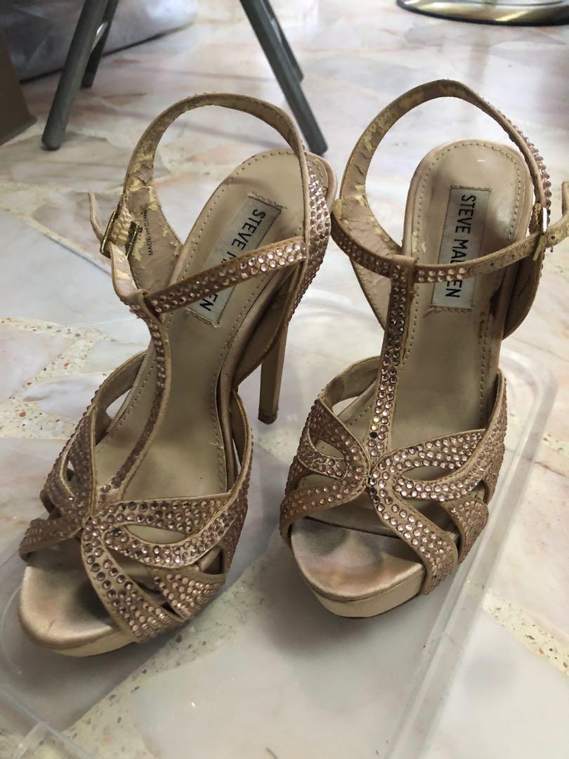 5 inch online strappy heels