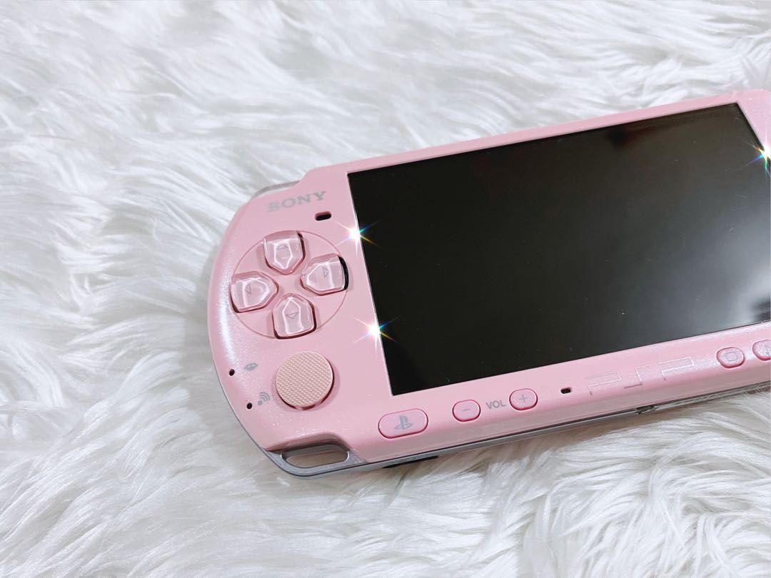 Pink psp best sale 3000