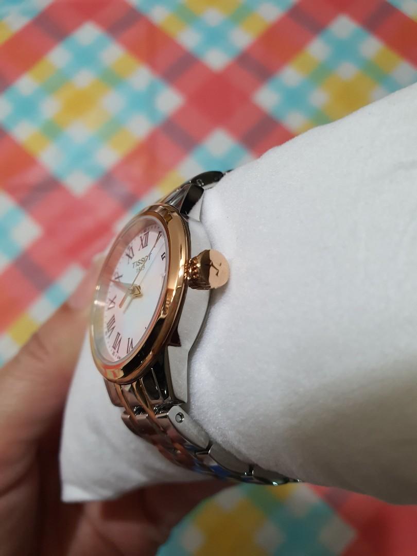 Tissot rose dream best sale lady 18k gold