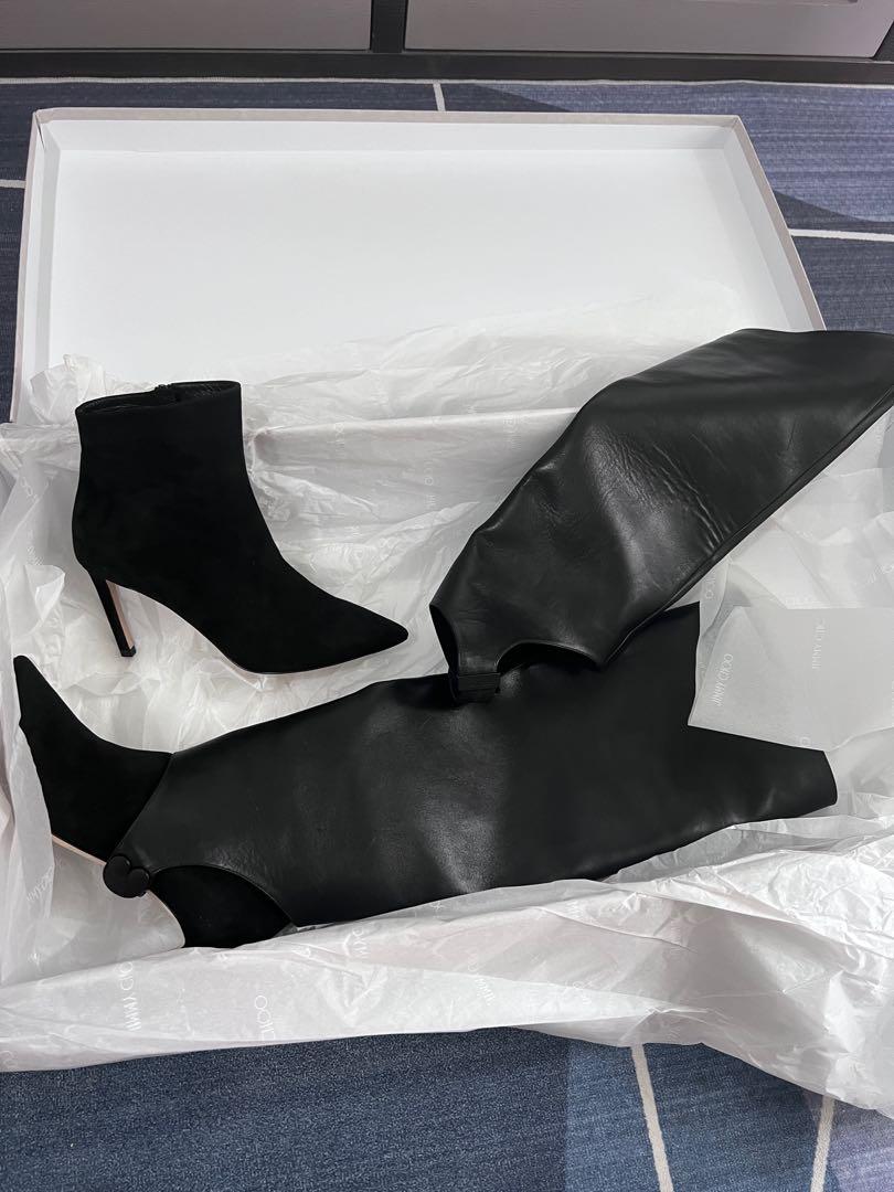BNIB authentic Jimmy Choo Hurley 85 2 way wearing boots size 36