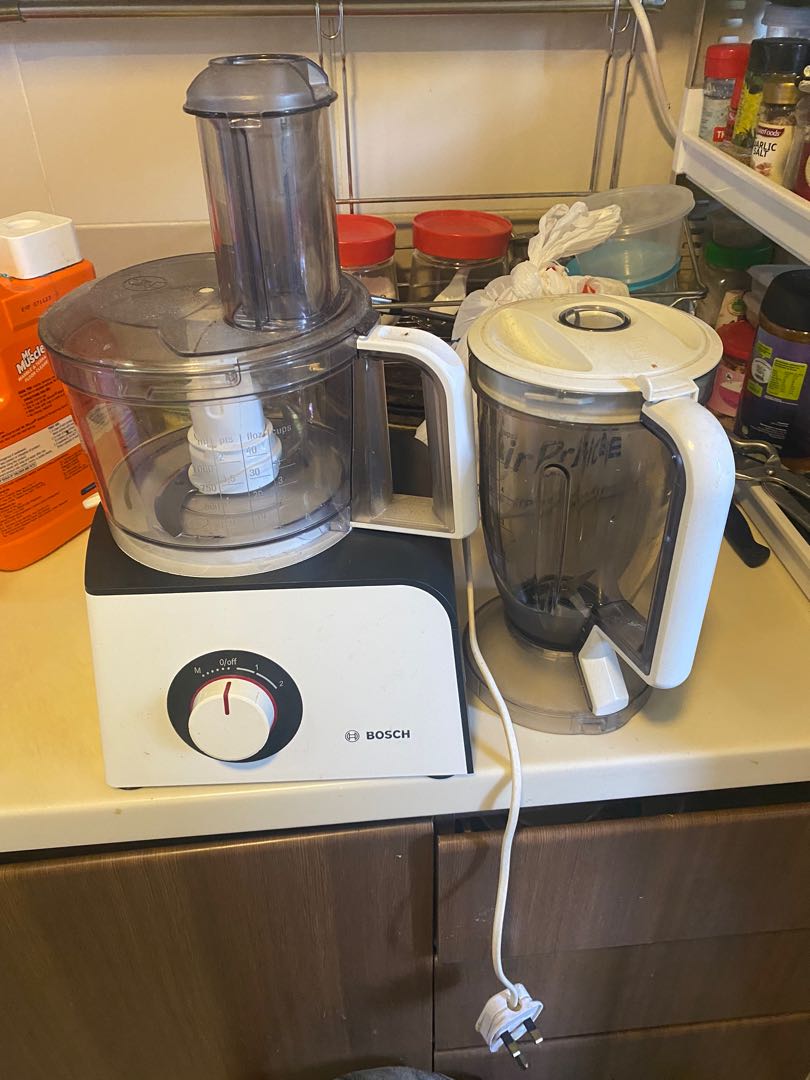 Bosch food processor and blender, TV & Home Appliances, Kitchen
