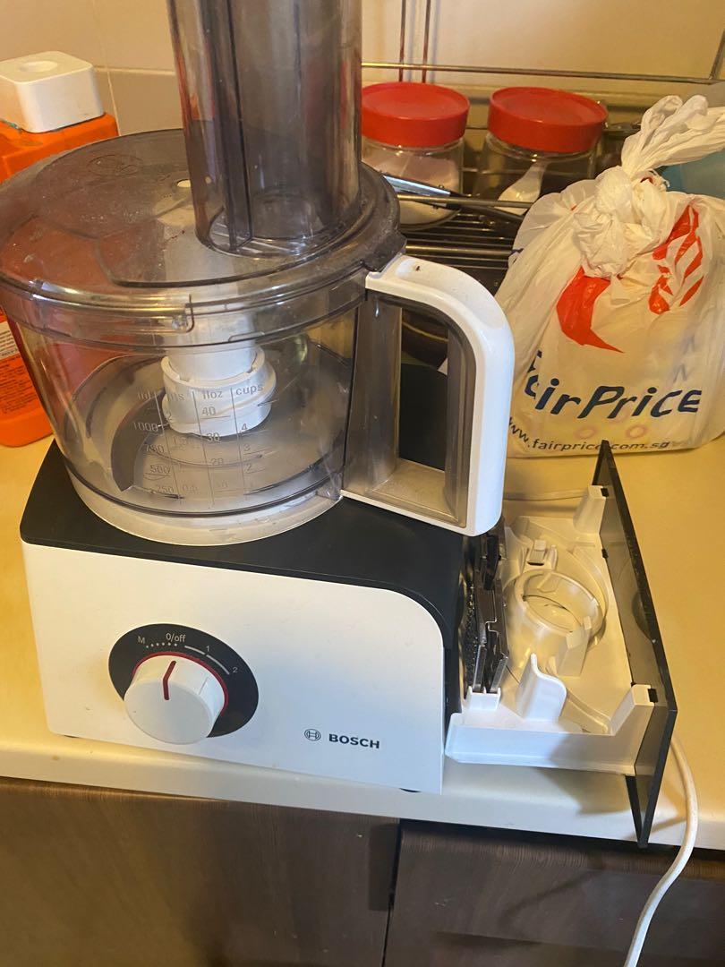 Bosch food processor and blender, TV & Home Appliances, Kitchen