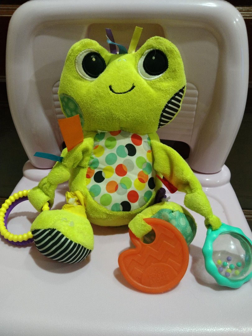 Bright starts shop frog toy