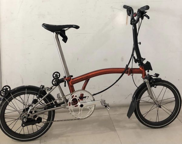 Brompton flame lacquer titanium deals