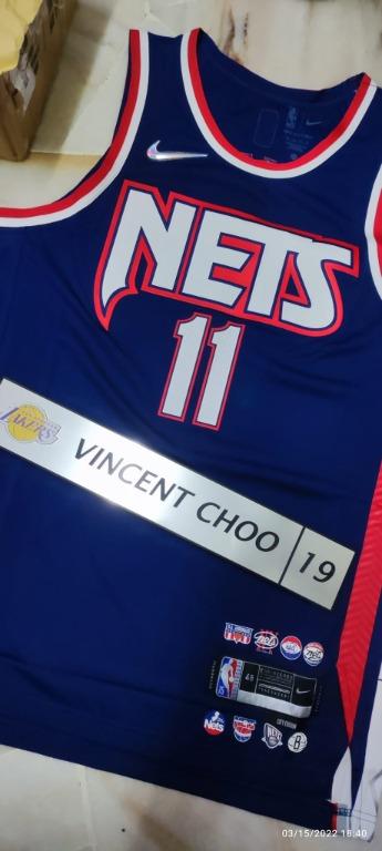 Brooklyn Nets Kyrie Irving #11 Nike 2021/22 NBA Swingman Jersey City Size  Medium