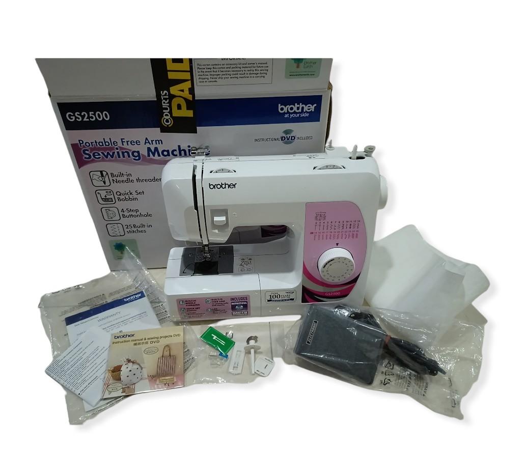 Brother GS2500 sewing machine, TV & Home Appliances, Other Home