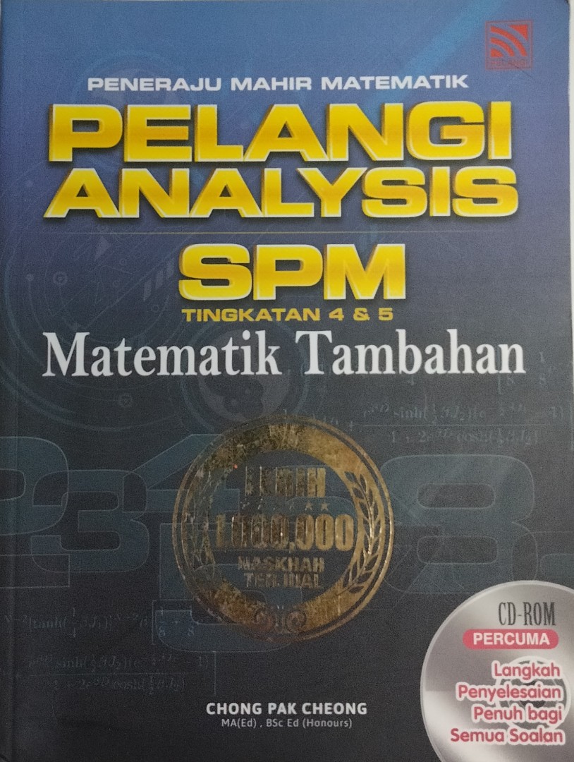 Buku Matematik Tambahan Spm Pelangi Hobbies Toys Books Magazines Storybooks On Carousell