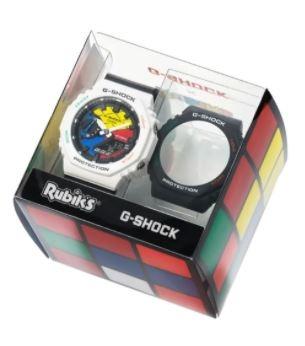 現貨) Casio G-Shock RUBIK 魔方智慧方塊魔術方塊扭計骰紐計GAE-2100RC