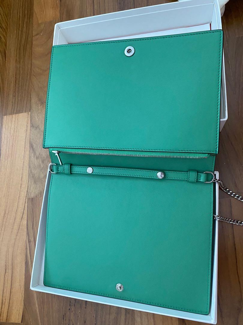 Celine frame top clutch bag