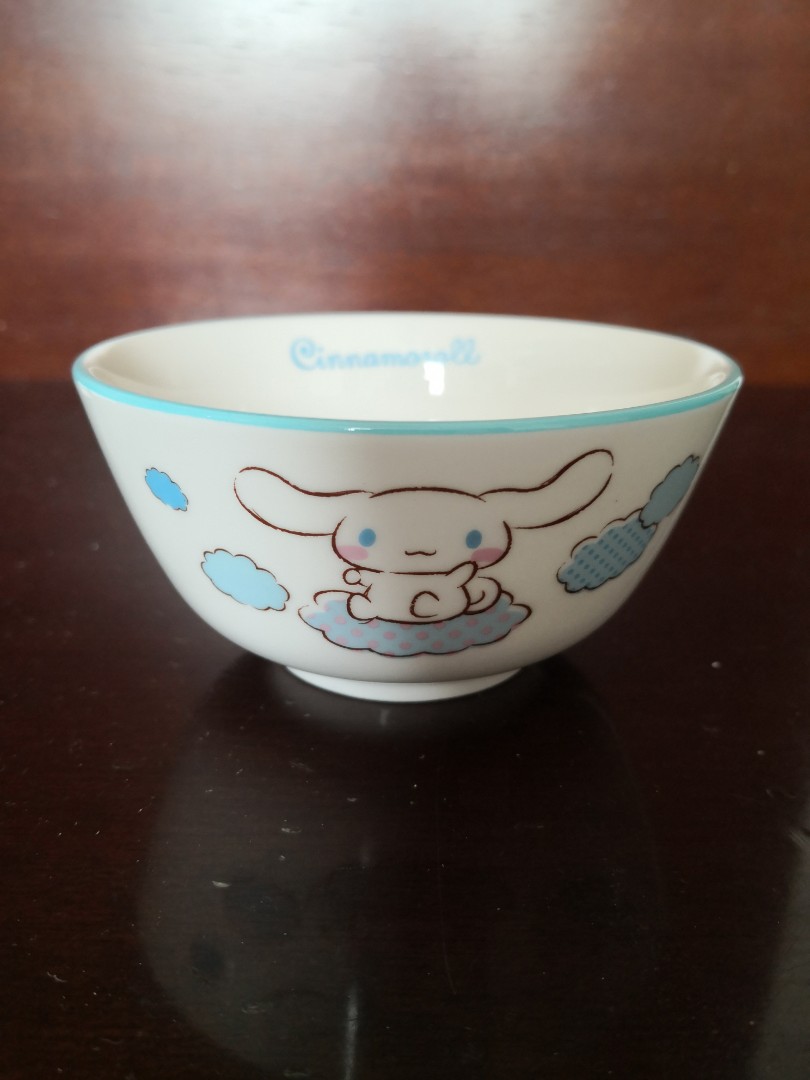 Cinnamoroll cute bowl (Sanrio license), Furniture & Home Living