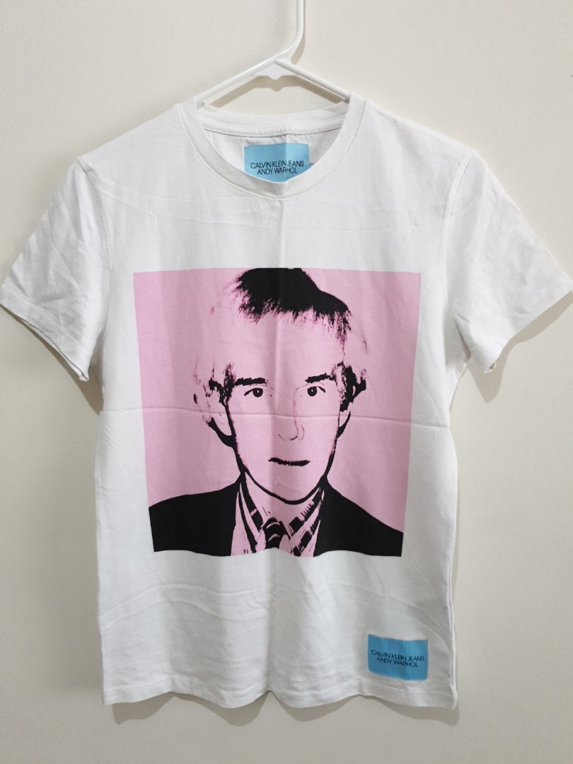 Fastbreak sale CK Andy Warhol limited edition shirt Women s Fashion Tops Shirts on Carousell
