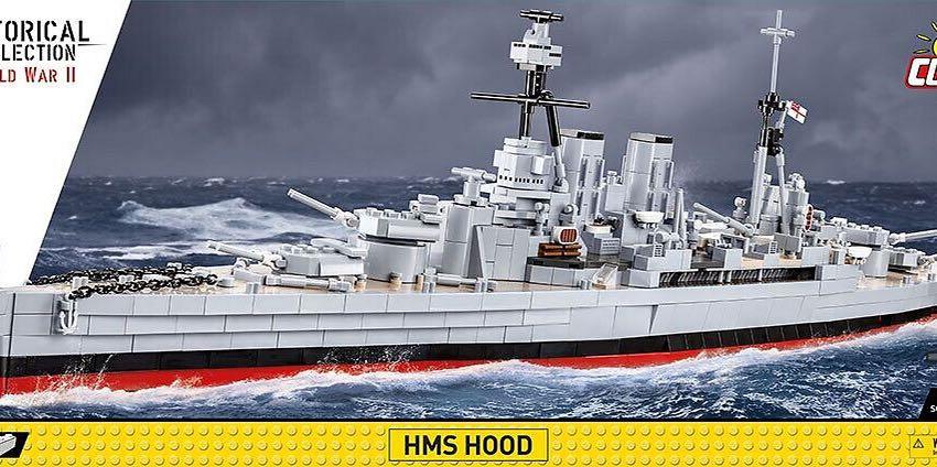 COBI ROYAL NAVY HMS HOOD BATTLESHIP BRICKS LEGO COMPATIBLE