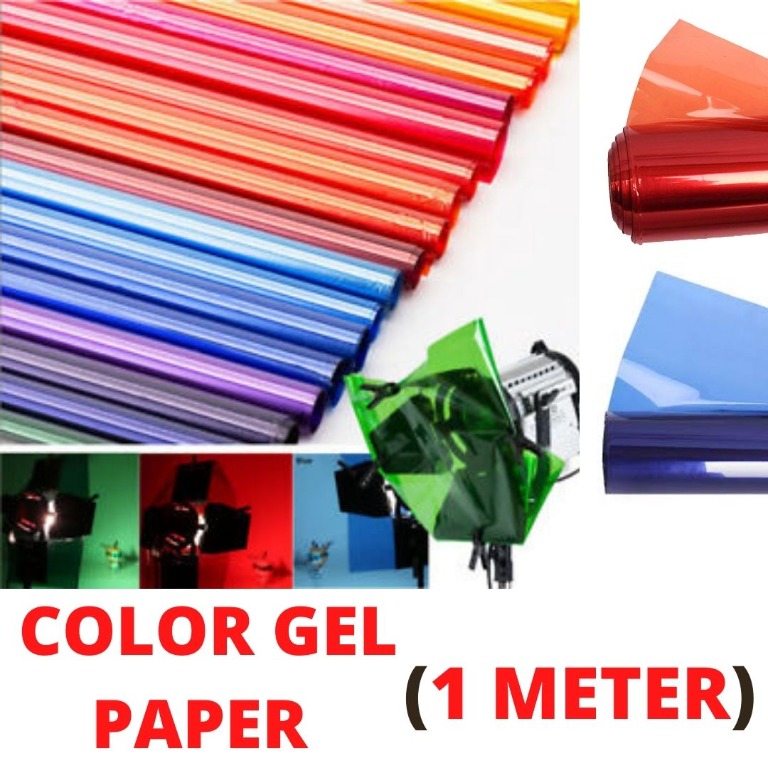 Color gel sale paper
