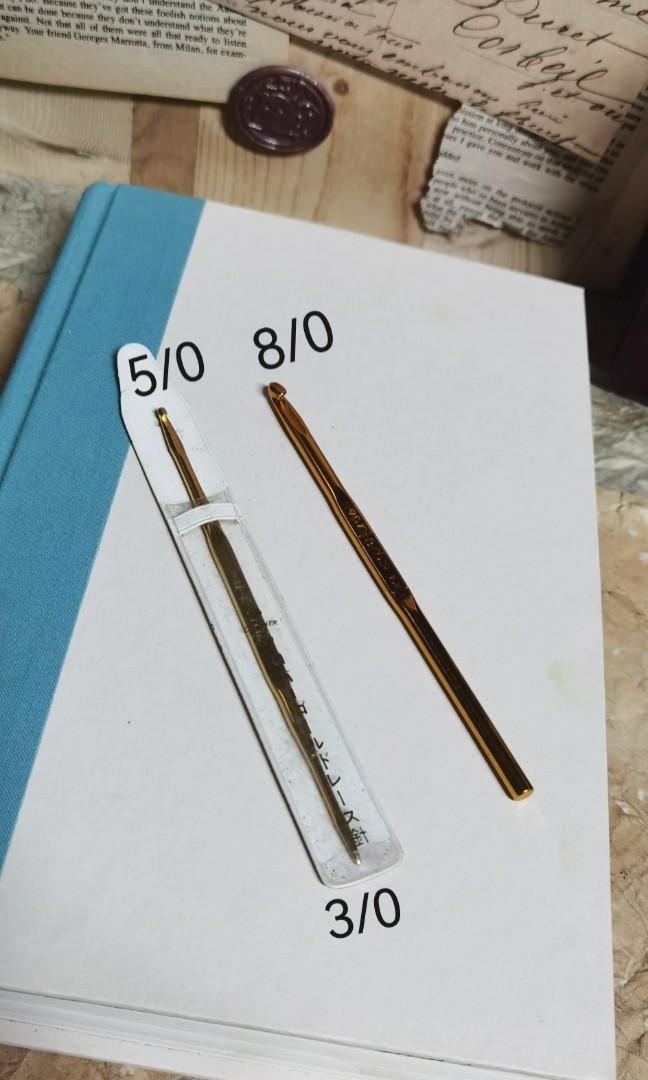 Crochet hooks (Category: Craft Supplies & Tools) located in Valenzuela. Submitted by shikkufindsmla (Listing ID 1149760886, Image 1). Description: Crochet hook set 1 single/8 1 Double-ended hooks/5-3 ₱100.