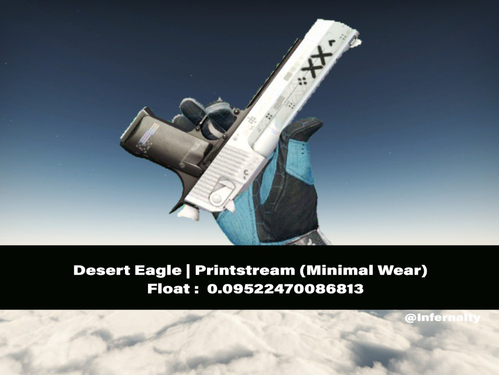 Desert Eagle Printstream MW CSGO SKINS KNIVES, Video Gaming, Gaming