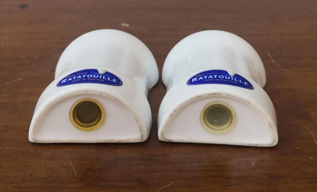 Disney Pixar Ratatouille salt pepper shakers, Furniture & Home Living