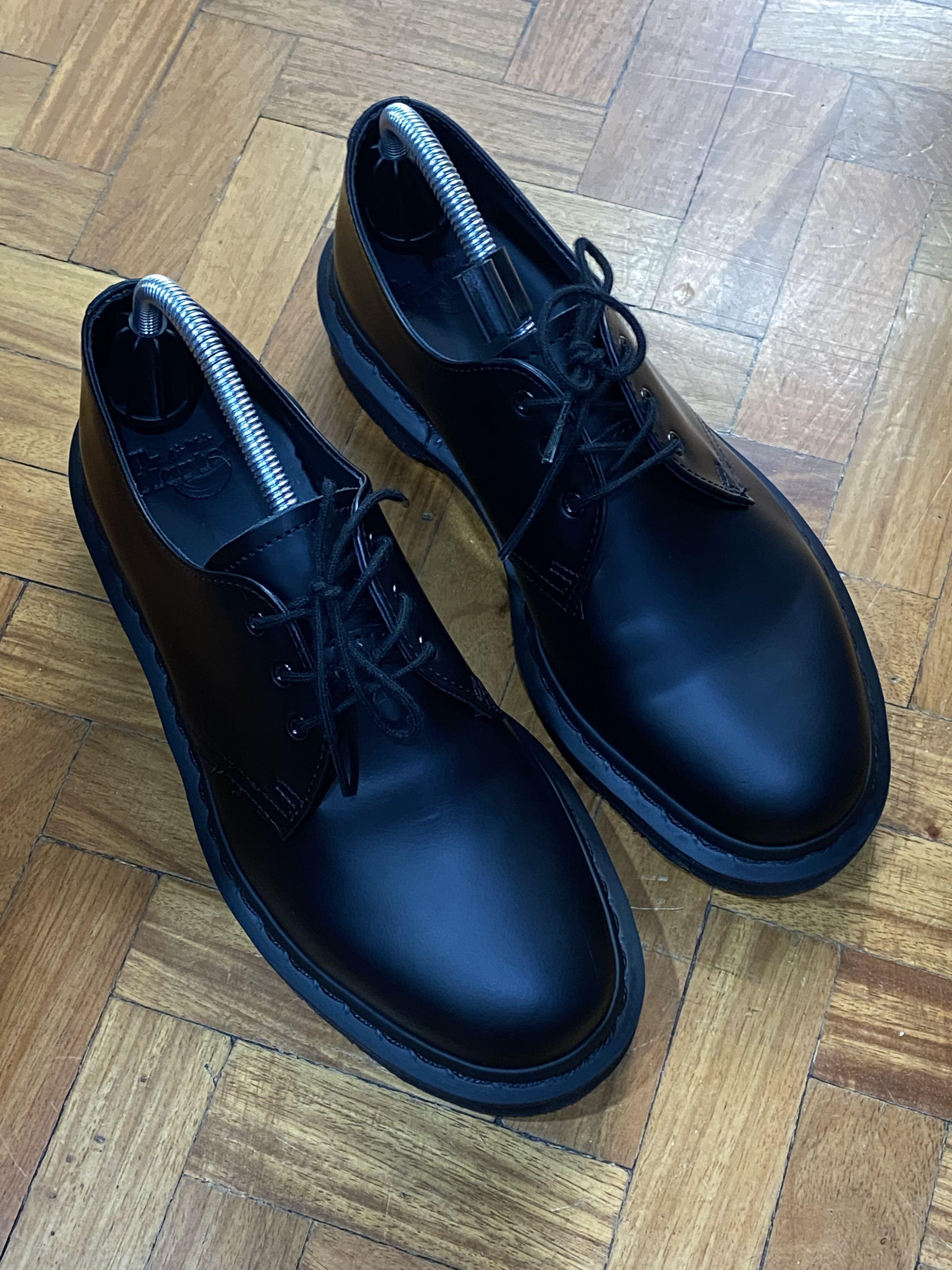 Dr. Martens 1461 Mono Smooth Leather Oxford Shoes, Men's Fashion ...