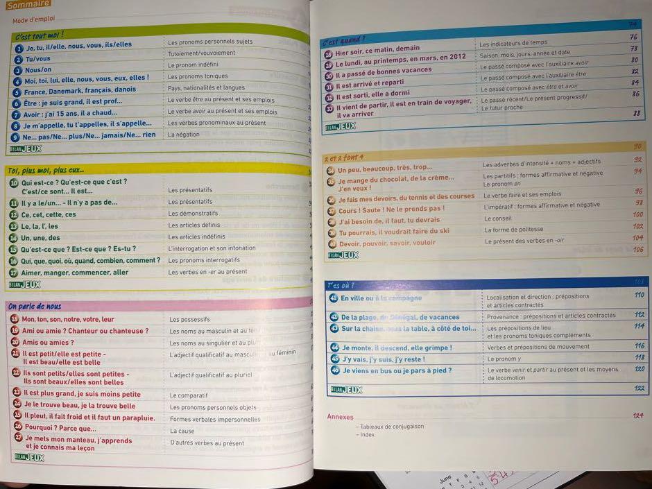 easy french step by step guide french grammar, Hobbies & Toys, Books