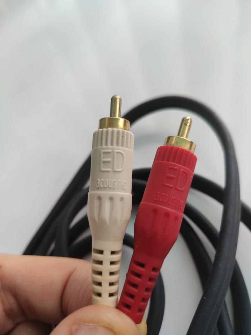 1M 2M 5M 10M Pure HQ OFC Shielded Subwoofer Cable Gold 3.5mm Jack Plug Wholesale 