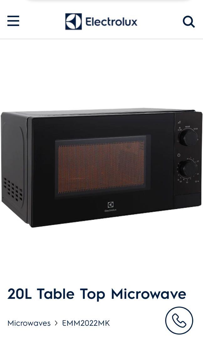 electrolux microwave oven emm2022mk