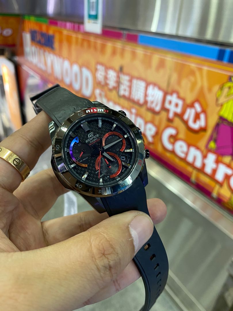 Casio EDIFICE NISMO EQS-930NIS-1, 名牌, 手錶- Carousell