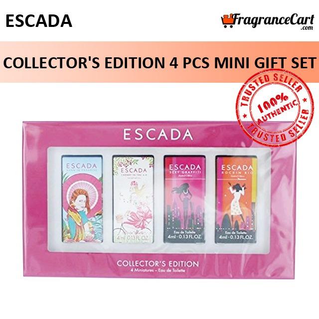 Escada Collector's Edition Pcs Miniature Gift Set for Women (4ml