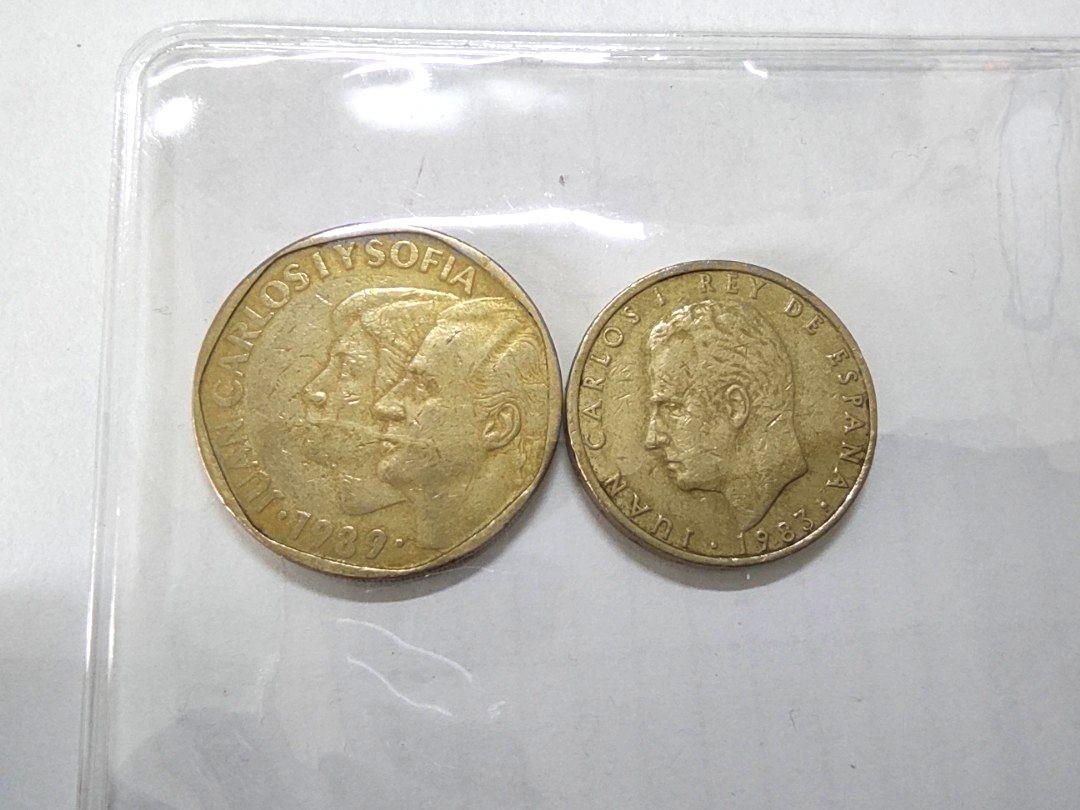Espana西班牙幣, 興趣及遊戲, 收藏品及紀念品, 錢幣- Carousell