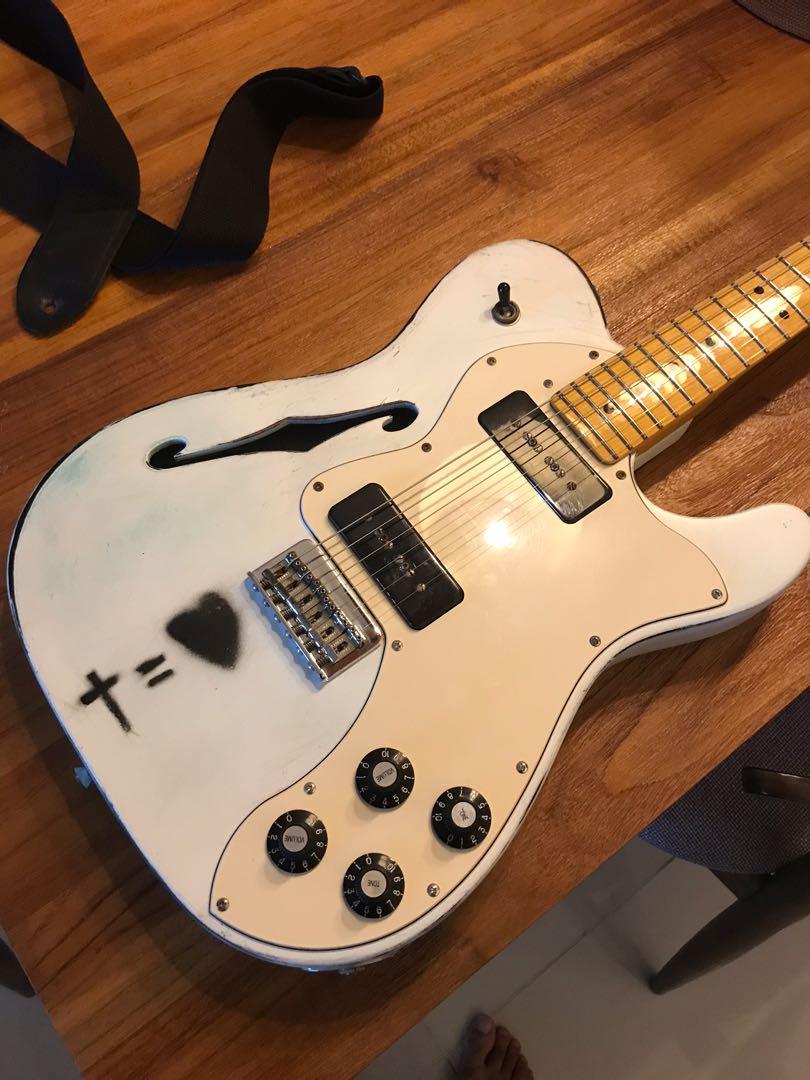 Fender modern shop player thinline deluxe