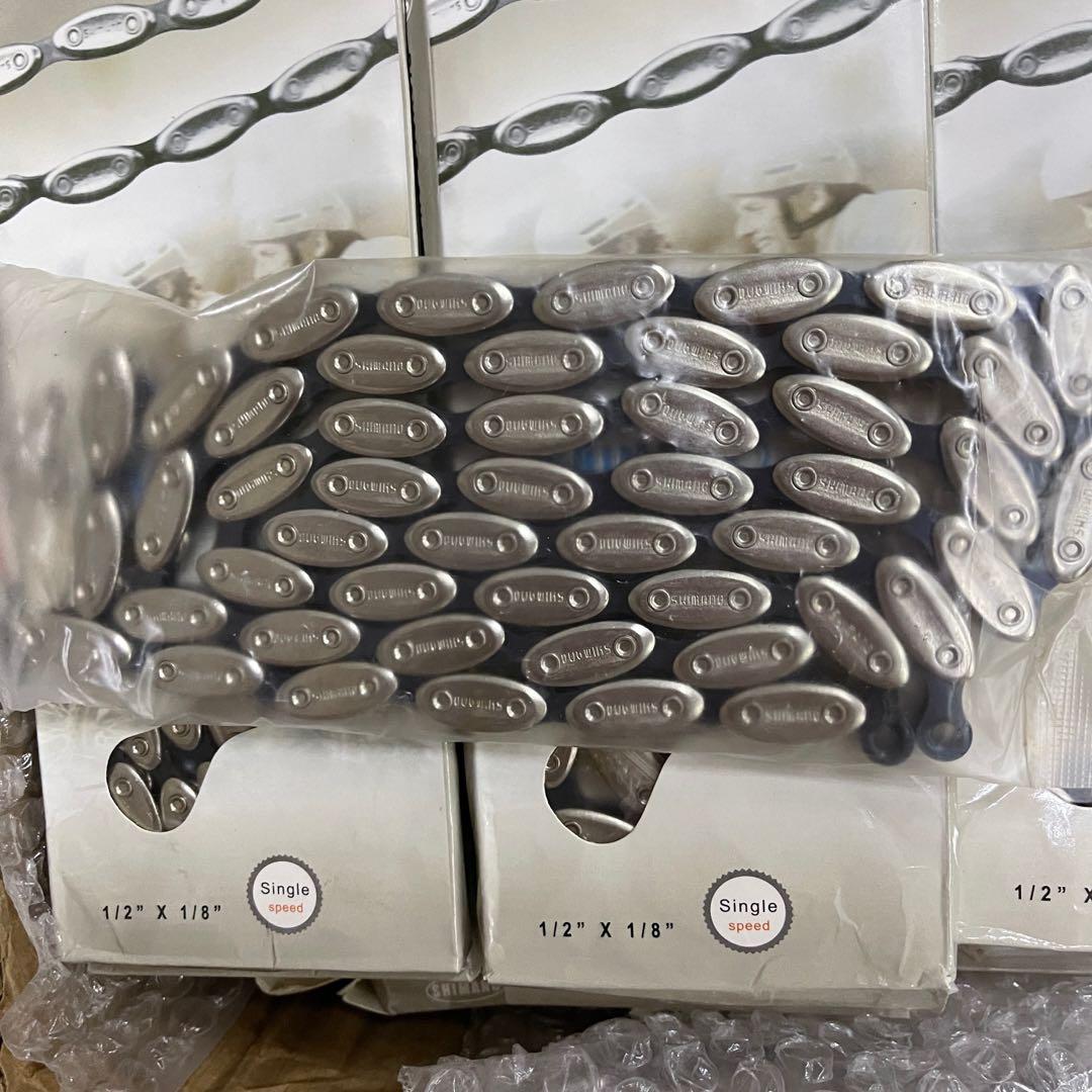 Fixie chain fixie olive chain fixed gear chain shimano olive chain master link include nice design easy install ready stock limited stock grab yours Sports Equipment
