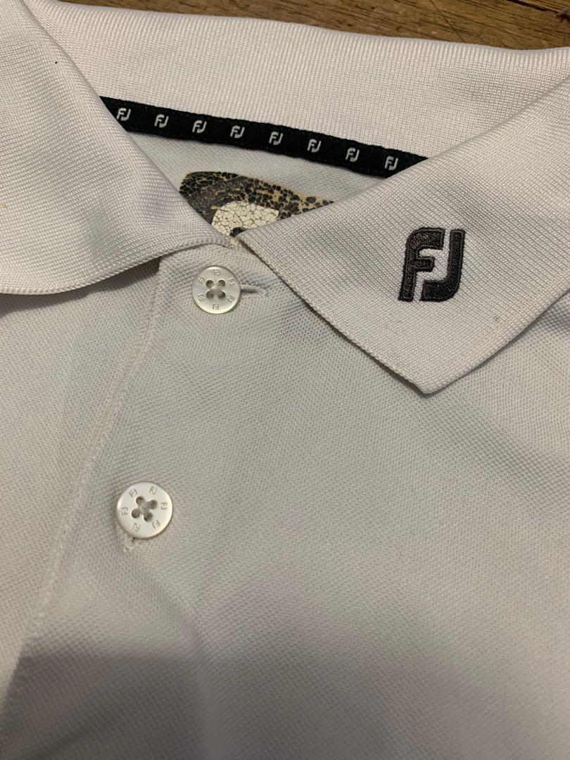 Fj footjoy polo shirt baju golf, Fesyen 