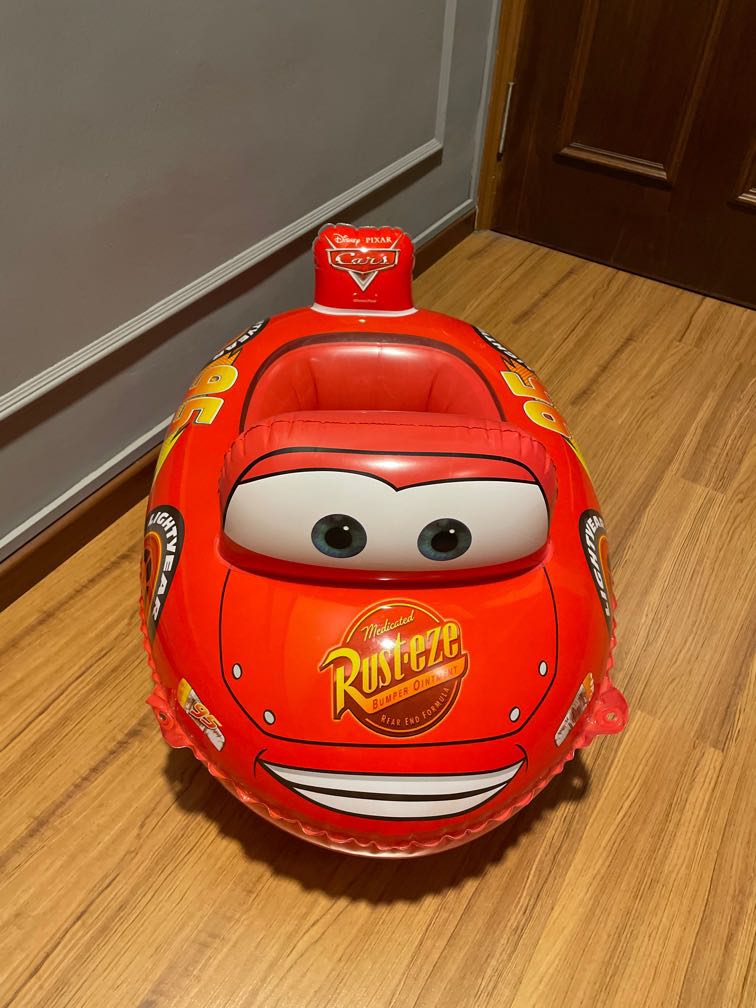 Float for swimming pool *Authentic Disney Lightning McQueen*, Babies ...