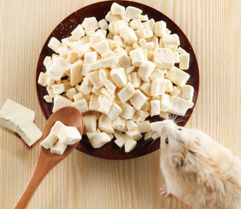 Freeze Dried Tofu Treats for Rabbits, Hamsters & Guinea Pigs, Pet