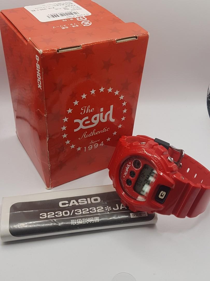 G SHOCK X GIRL 20th Anniversary DW 6900 Men s Fashion Watches